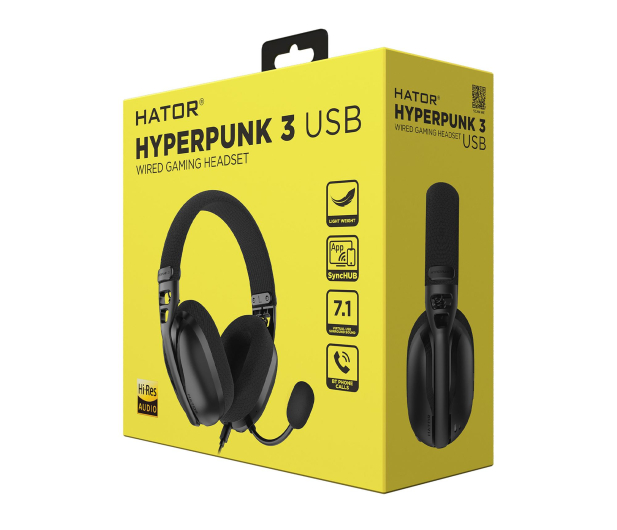 HATOR Hyperpunk 3 USB (czarne) - 1332268 - zdjęcie 6